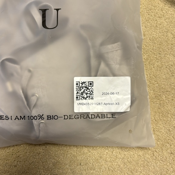 String Top and Pant Two Piece Set Lace Up Tie Up Size XS - Picture 13 of 13